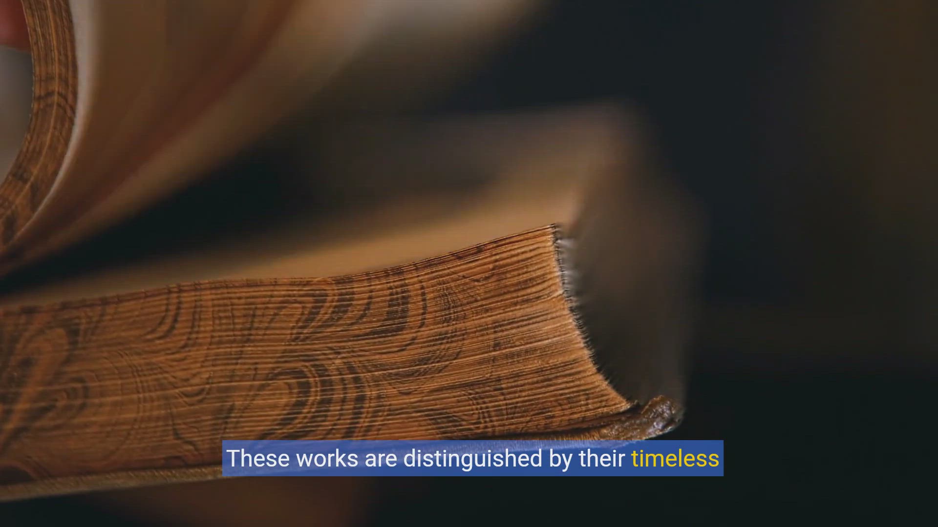 'Video thumbnail for Classics Unveiled: A Deep Dive into Timeless Novels'