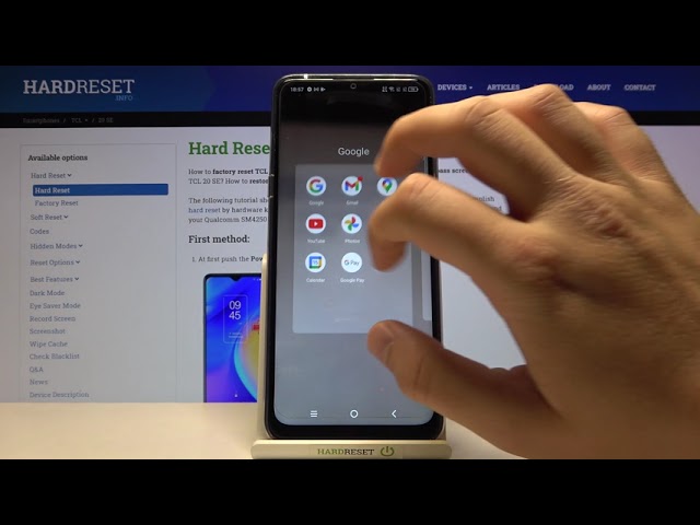 Video thumbnail for How to Turn Off Hey Google in TCL 20 SE – Disable Hey Google