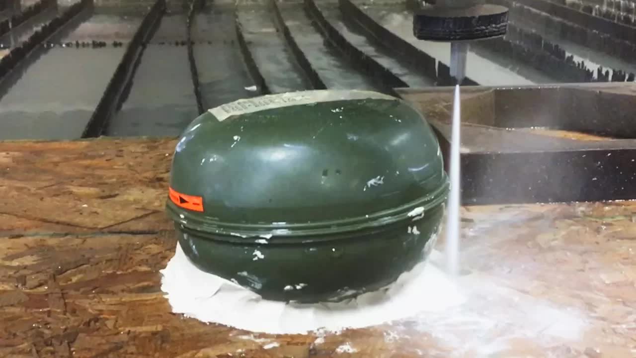 Video thumbnail for MegaBruiser Jawbreaker Waterjet Experiments: Satisfying Science How-To