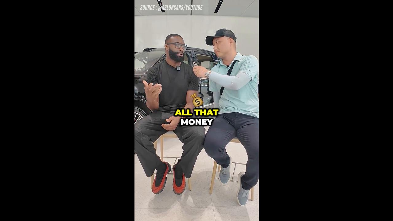 Video thumbnail for Jaylen Brown Spent $173K on a Porsche—Then Revealed Why He Never Drives It