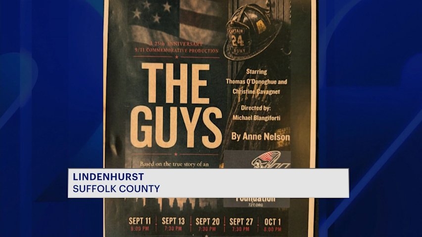 Video thumbnail for Lindenhurst theater stages 9/11 drama "The Guys" to honor first responders and their families