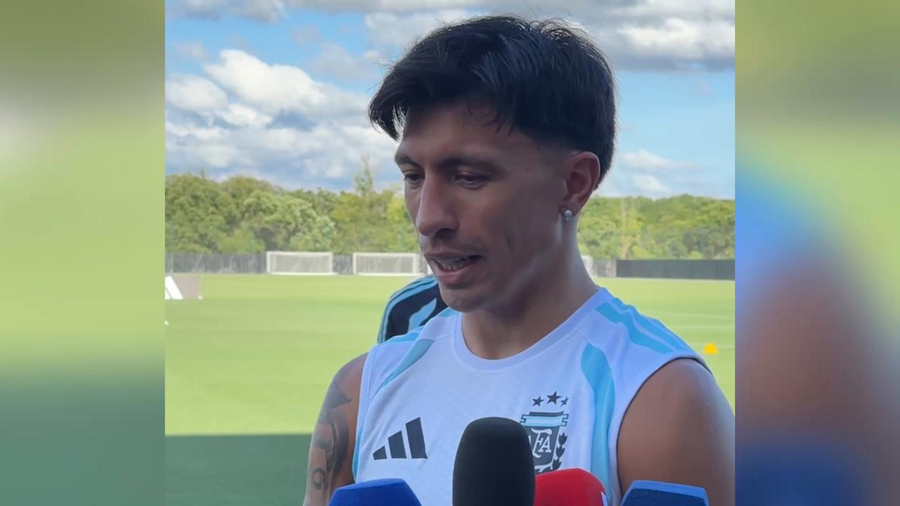 Video thumbnail for US: Argentine defender Martinez emphasizes tactical intelligence ahead of Switzerland clash.