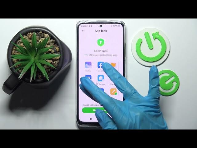 Video thumbnail for How to Enable and Set Up App Lock on REDMI Note 11
