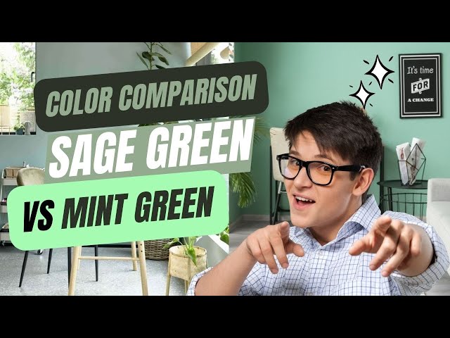 Video thumbnail for Mint Green Vs Sage Green - the Difference You MUST KNOW