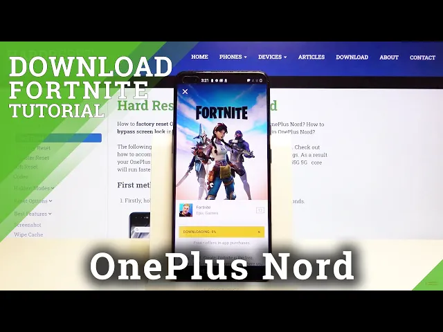 Video thumbnail for How to Get Fortnite on OnePlus Nord
