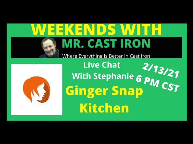 Video thumbnail for Mr. Cast Iron Interviews Ginger Snap Kitchen