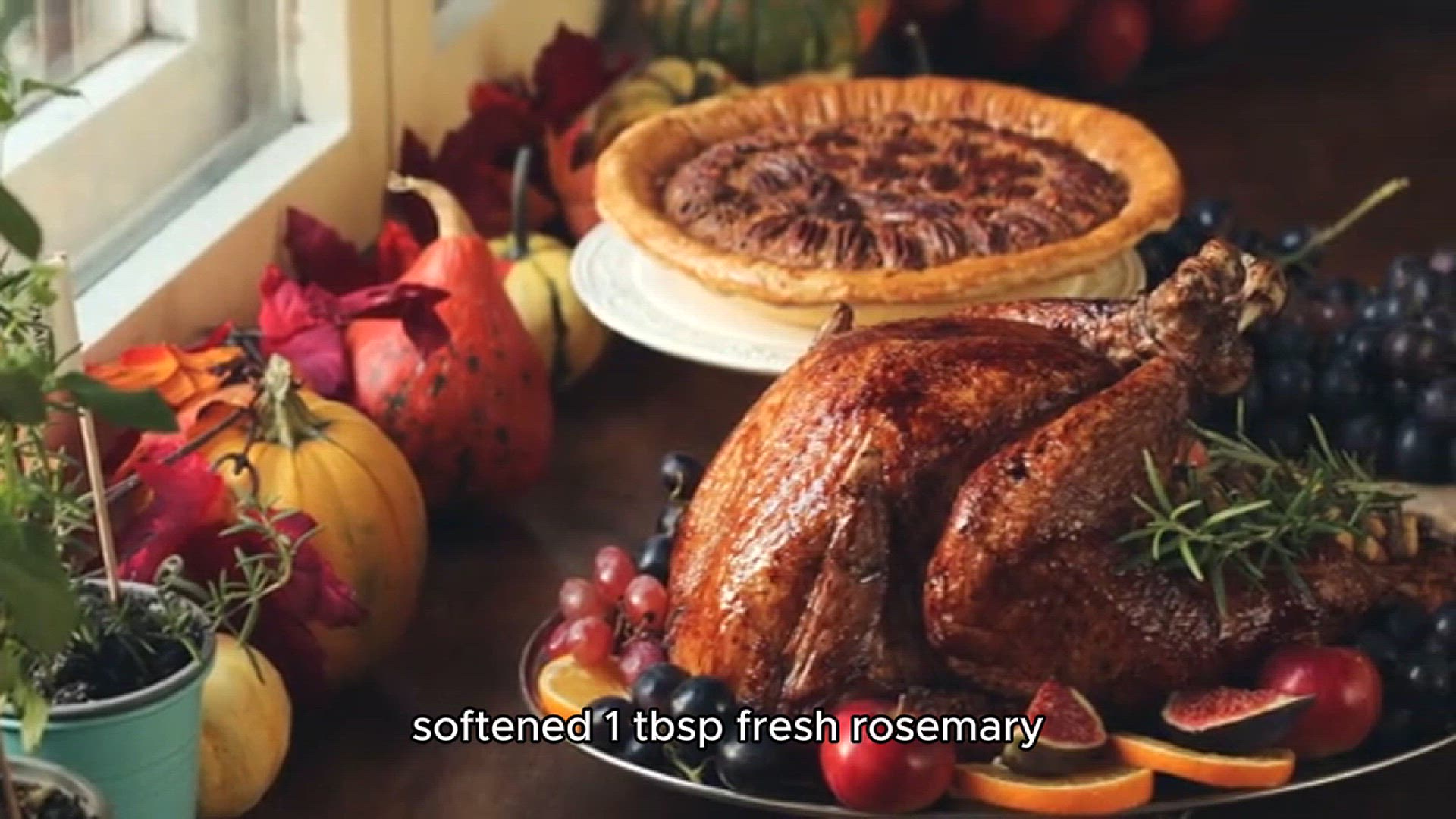 Video thumbnail for thanks giving turkey recipe