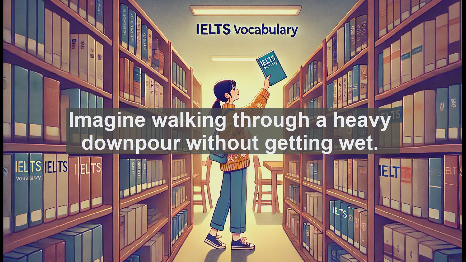 'Video thumbnail for 5000 Must Know IELTS 8.0 Vocabulary - Impervious: Mastering the Art of Resistance in Language'