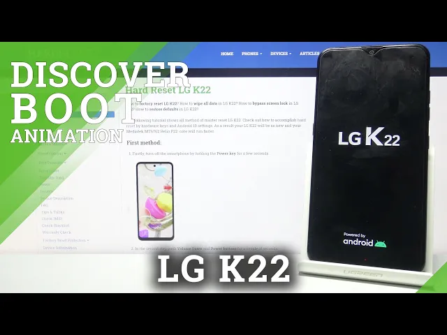 Video thumbnail for How Looks Turning ON LG K22 - Loading Animation Presentation