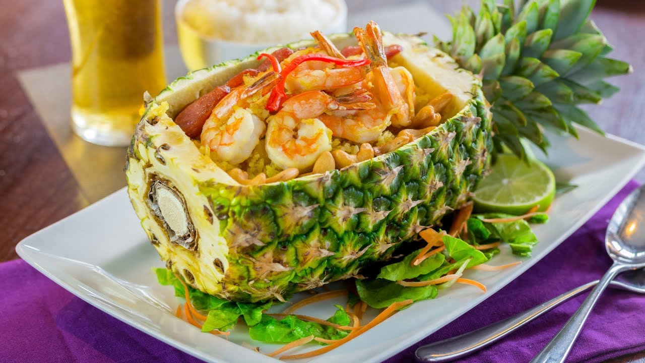 'Video thumbnail for Pineapple Fried Rice: video blog'