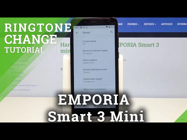 Video thumbnail for How to Change Ringtone in EMPORIA Smart 3 mini – Find Ringtone List