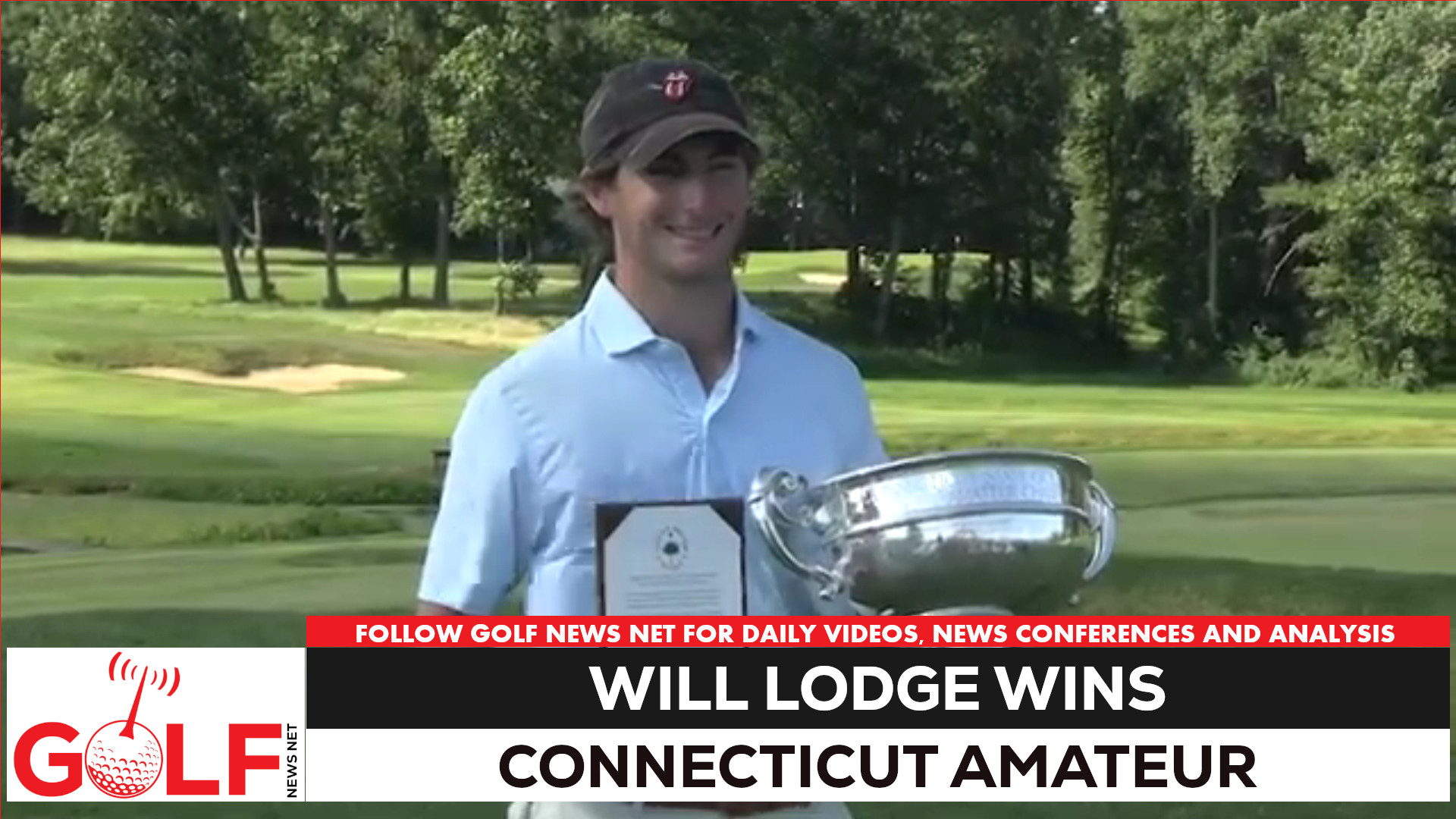Video thumbnail for Will Lodge wins 124th Connecticut Amateur