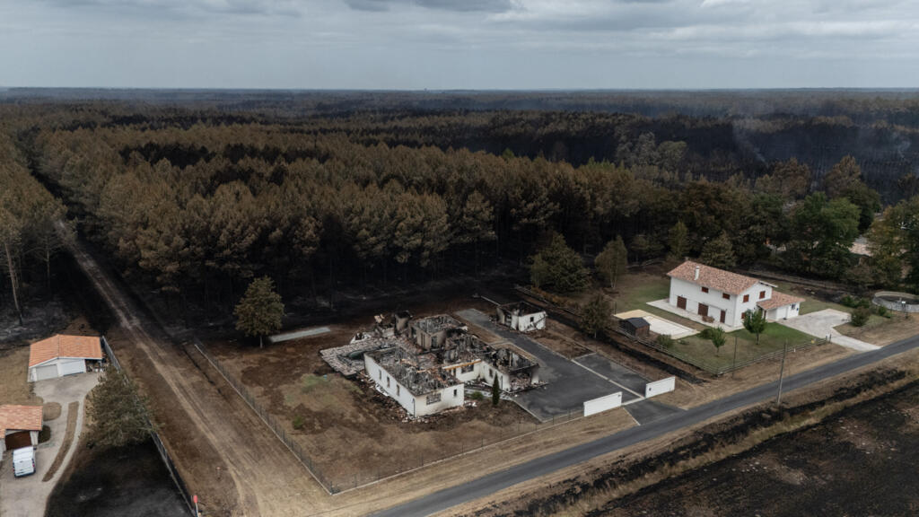 Video thumbnail for French police look to avoid burglaries in evacuated areas as firefighting continues