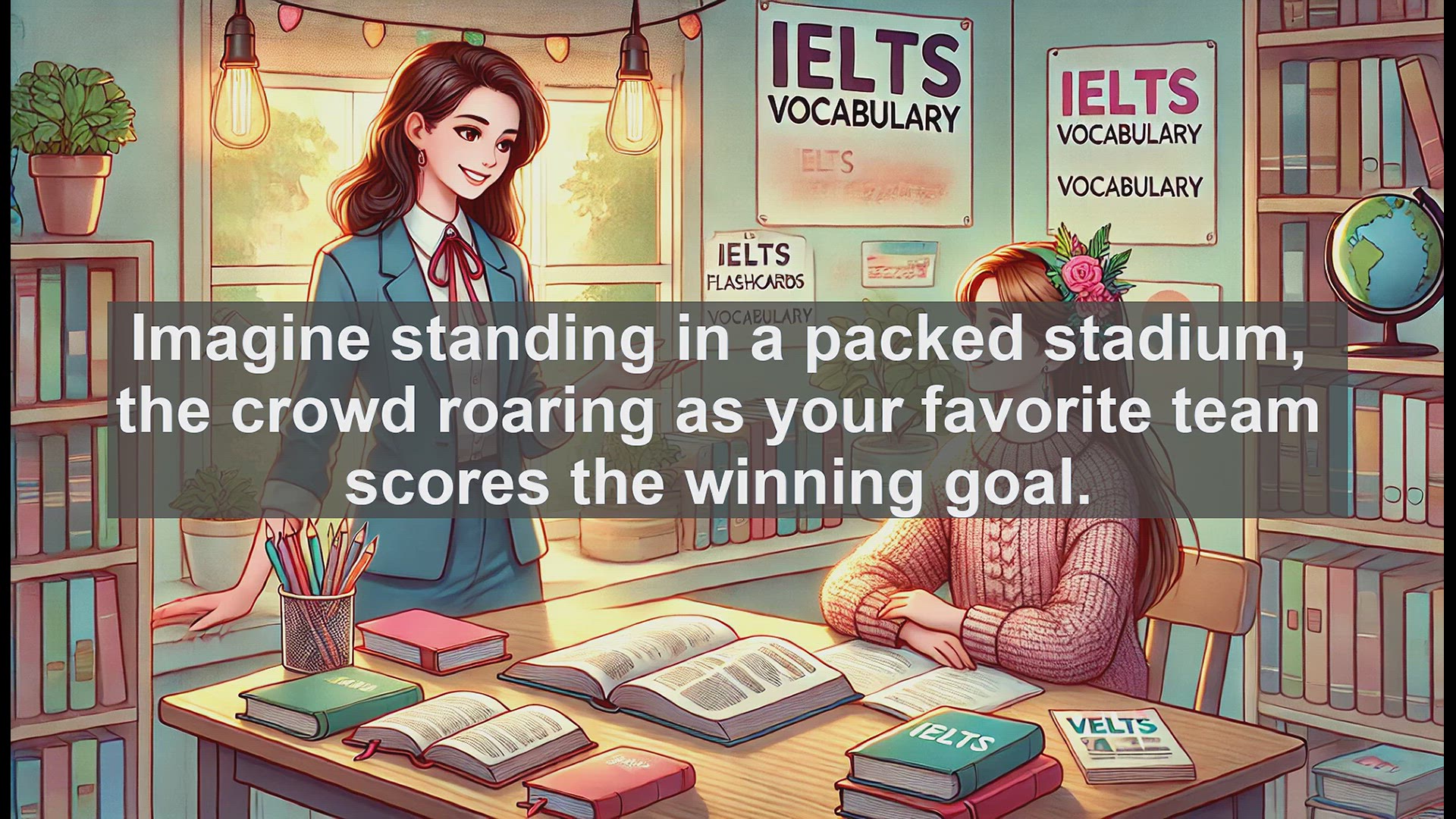 'Video thumbnail for 2500 Must Know IELTS 6.5 Vocabulary - Understanding 'Excite': Boost Your IELTS Vocabulary'
