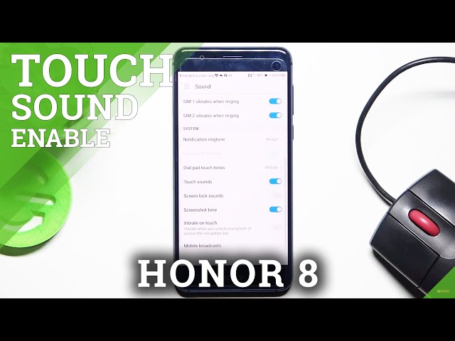 Video thumbnail for How to Enable / Disable Touch Sounds in Honor 8?