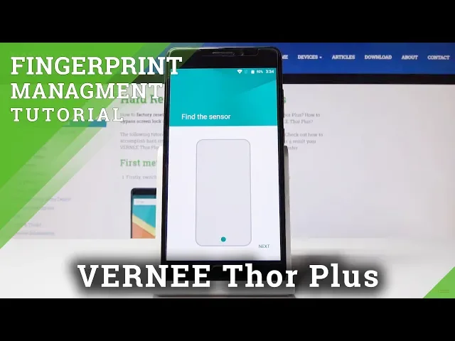 Video thumbnail for How to Add Fingerprint in VERNEE Thor Plus - Screen Lock