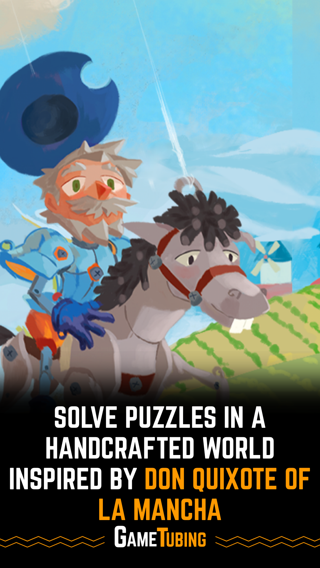 Video thumbnail for This is Hidalgo - A Don Quijote inspired puzzle game