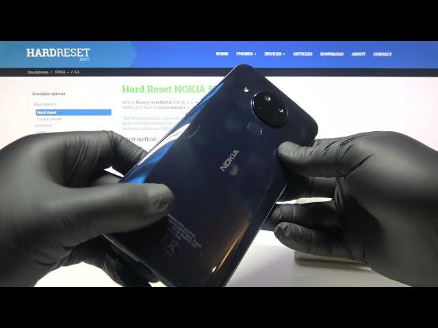 Video thumbnail for Color Presentation of NOKIA 5.4 – Polar Night Color Look