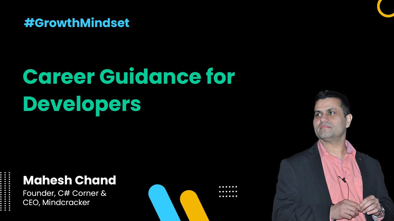 'Video thumbnail for Career Guidance for Developers - Growth Mindset Show'