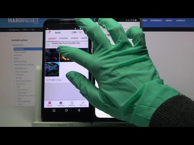Video thumbnail for How to Transfer Data from Android Phone to CUBOT X18 – Move Data Without Cable by Send Anywhere