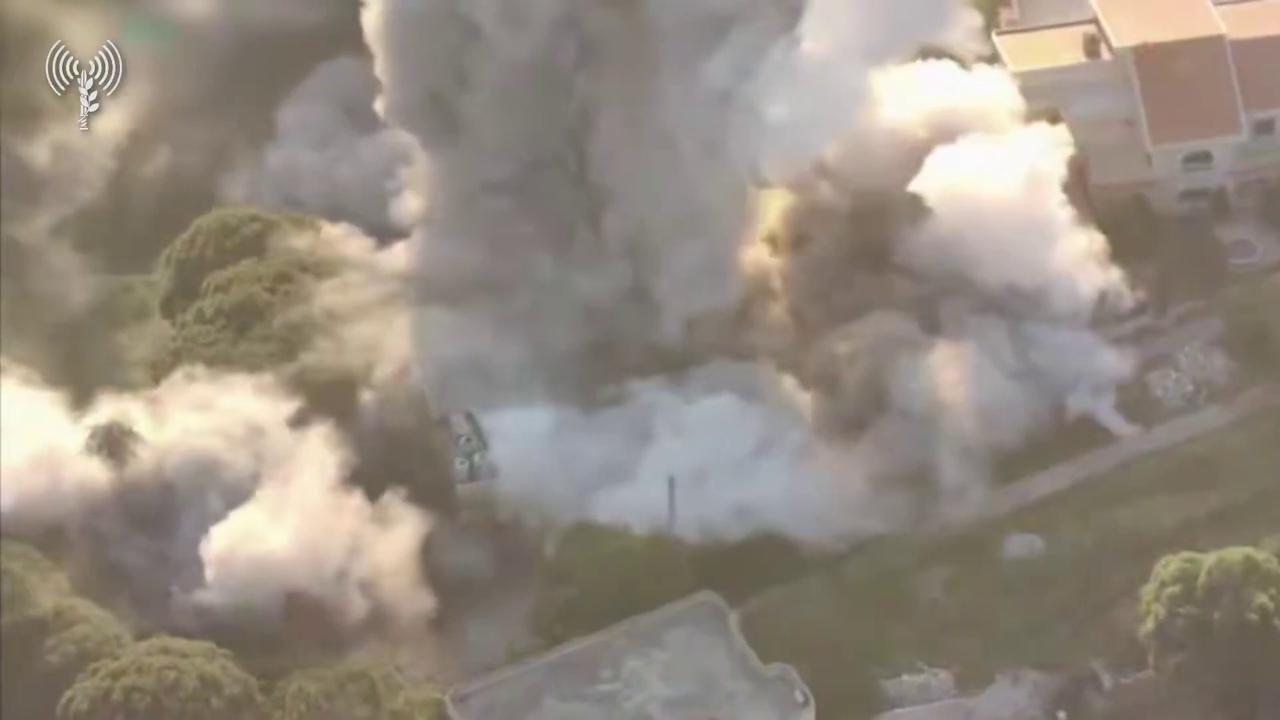 Video thumbnail for Lebanon: Israeli Unit Reports Destruction of Drone-Related Infrastructure in Southern Lebanon.
