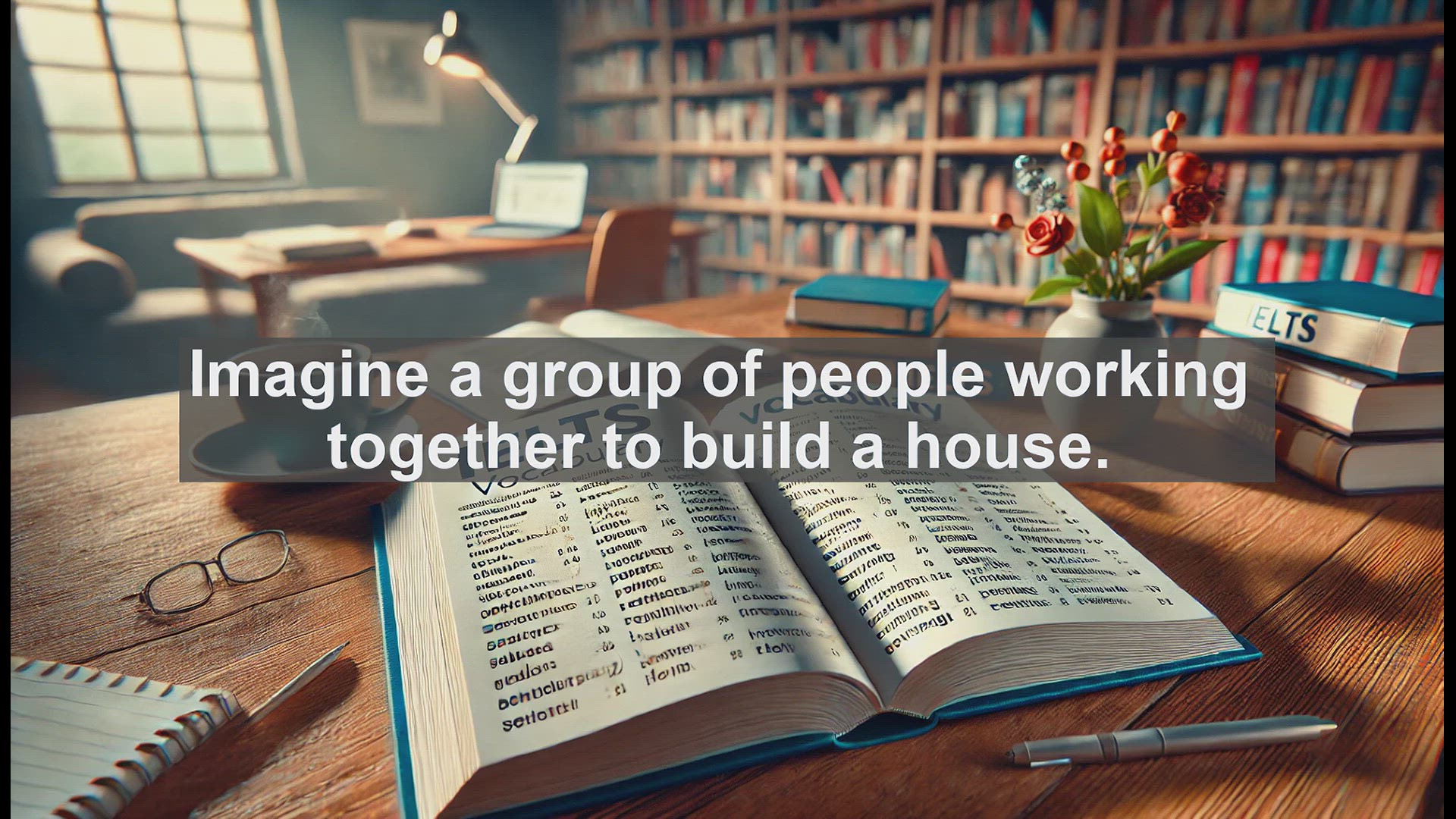 'Video thumbnail for 2500 Must Know IELTS 6.5 Vocabulary - Cooperation: Working Together for Shared Goals'