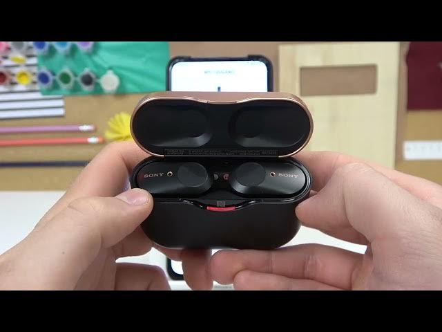 Video thumbnail for Sony WF 1000XM3 - How To HardReset