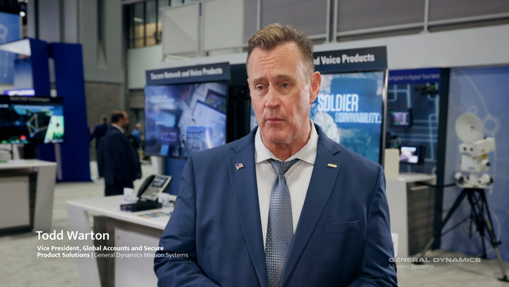Video thumbnail for How General Dynamics Is Modernizing Military Communications Security