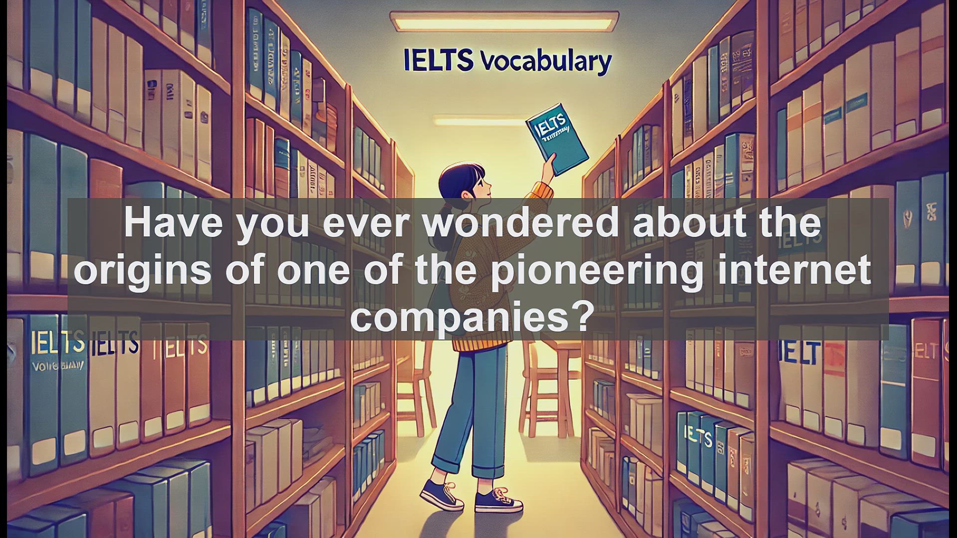 'Video thumbnail for 2500 Must Know IELTS 6.5 Vocabulary - AOL: From Internet Pioneer to Web Portal'