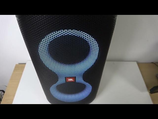 Video thumbnail for How to Turn On & Off Lights on JBL Party Box 110 - Customize JBL Party Box 110 Lights