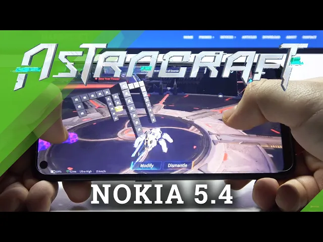 Video thumbnail for High Graphics Checkup on Nokia 5.4 – Astracraft Gameplay