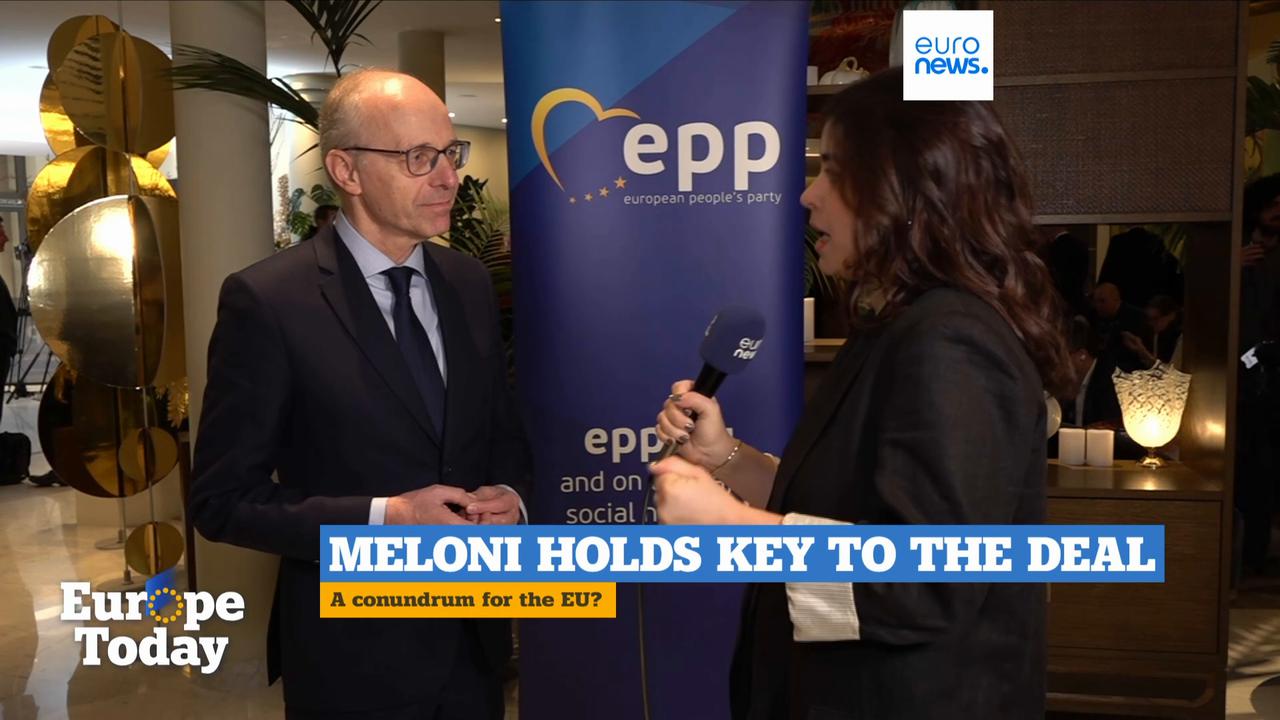 Video thumbnail for 'We need to give Ukraine the means to survive the war', Luxembourg prime minister tells Euronews