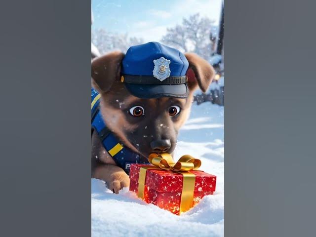 Video thumbnail for Heroic German Shepherd Puppy on Winter Patrol ❄️🐕