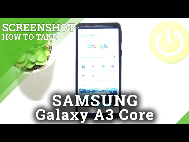Video thumbnail for How to Take Screenshot on SAMSUNG Galaxy A3 Core – Capture Screen