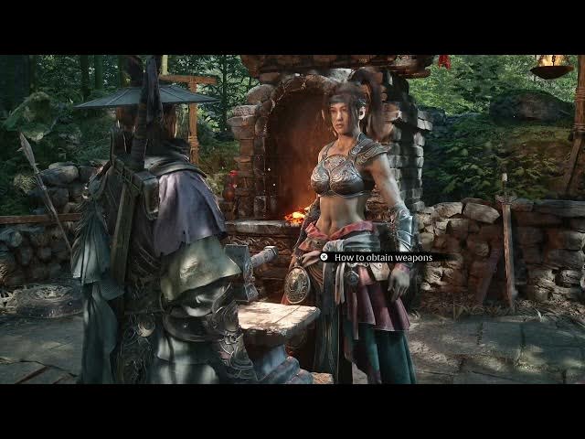 Video thumbnail for Phantom Blade Zero - Against The Flow: Talk To Forge Dialogue Tree | "How To Obtain More Weapons?"