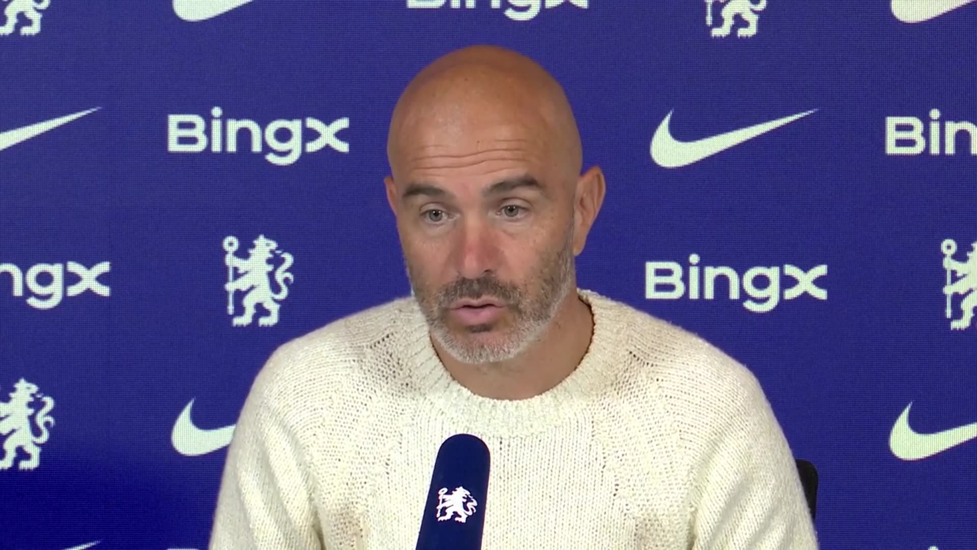 'Video thumbnail for Maresca: 'Delap will be out for 10/12 weeks, unfortunately it’s long way to go''