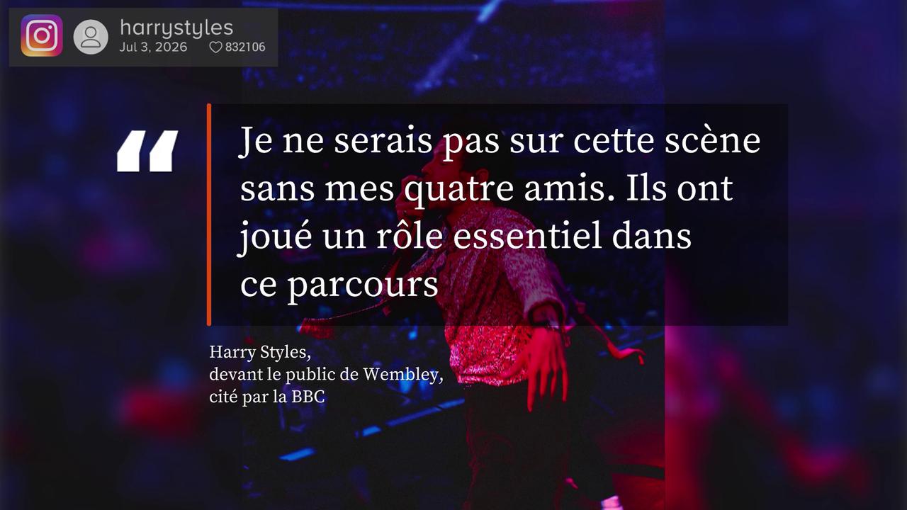 Video thumbnail for Harry Styles, le chanteur de tous les records.