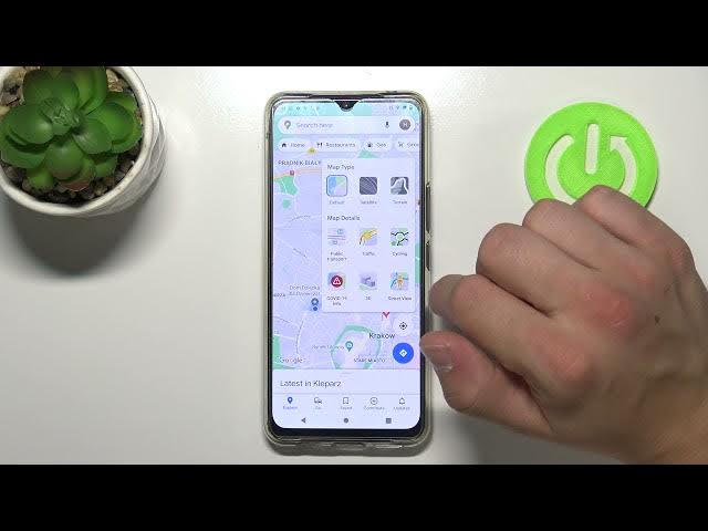 Video thumbnail for How to Change Map Type in Google Maps in VIVO V20 – Google Maps Settings