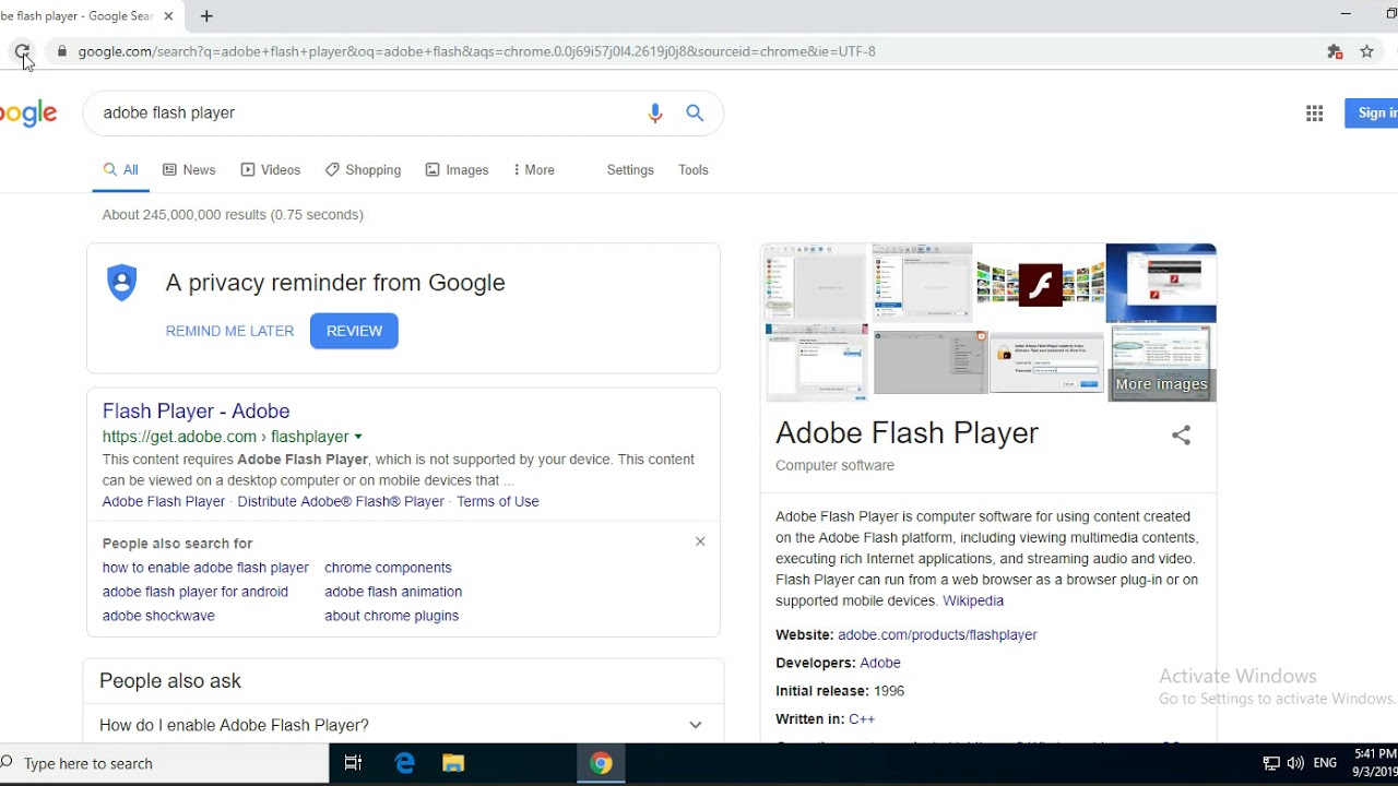 Video thumbnail for How to Enable Adobe Flash Player in Google Chrome