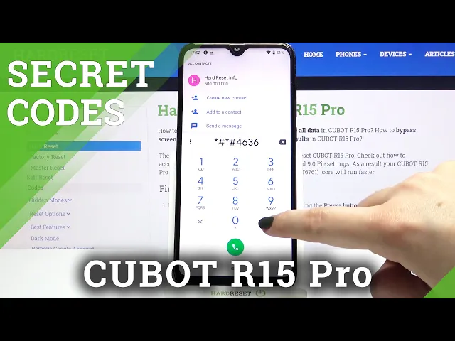 Video thumbnail for Secret Codes CUBOT R15 Pro – Useful Tricks
