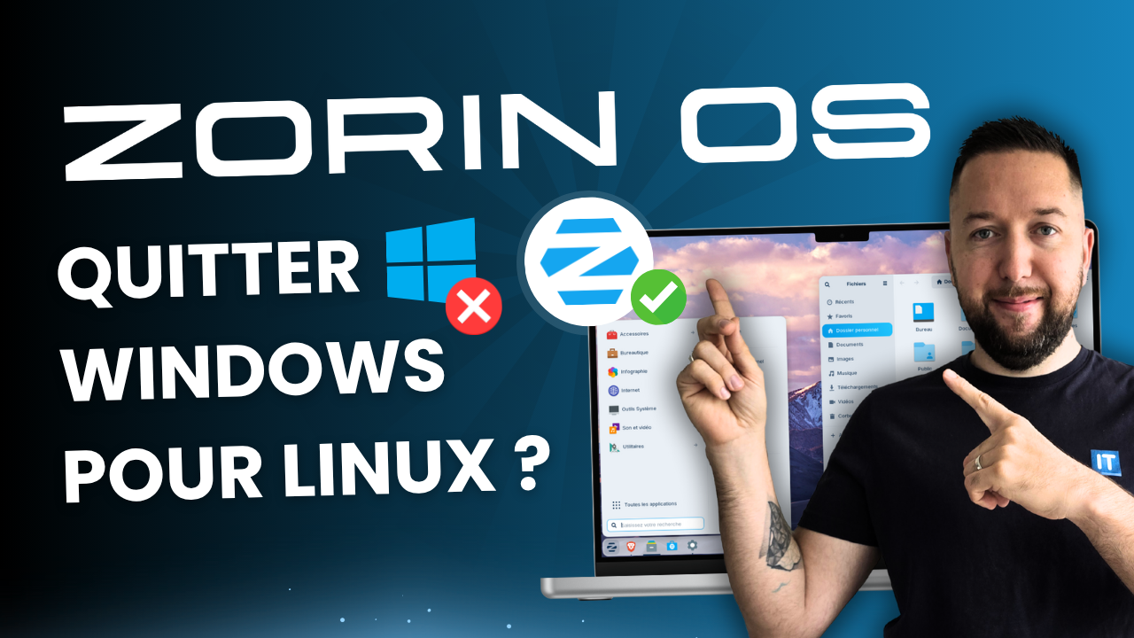 Video thumbnail for Zorin OS : une vraie alternative à Windows