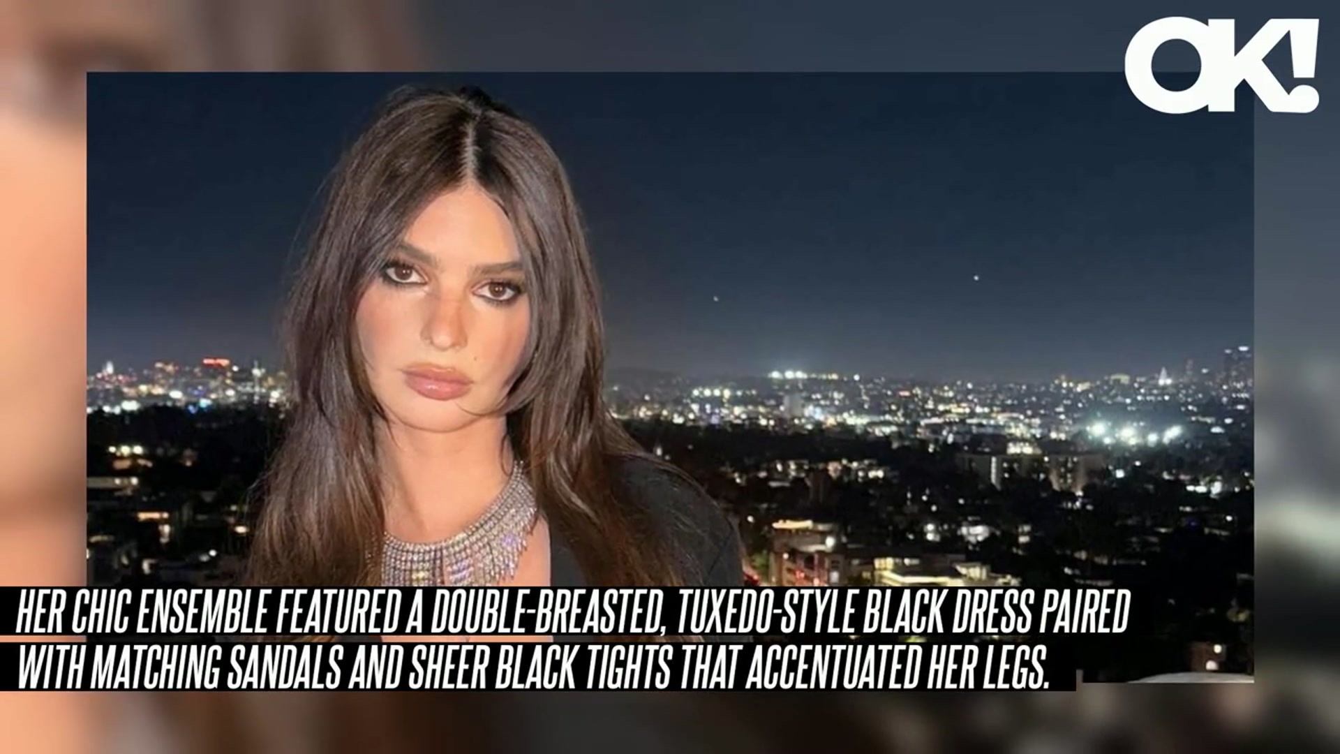 'Video thumbnail for Emily Ratajkowski Shows Off Her Assets in Plunging Dress at Swarovski Event: Photos'