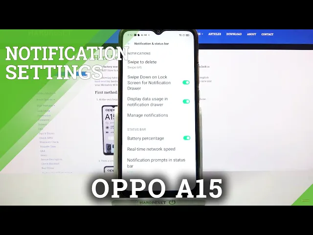 Video thumbnail for How to Manage Notifications in OPPO A15 – Customize Notifications