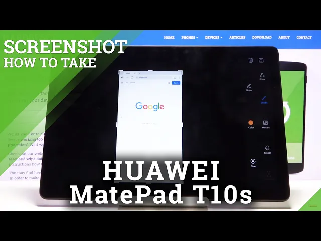 Video thumbnail for How to Take Screenshot in HUAWEI MatePad T10S – Capture Screen