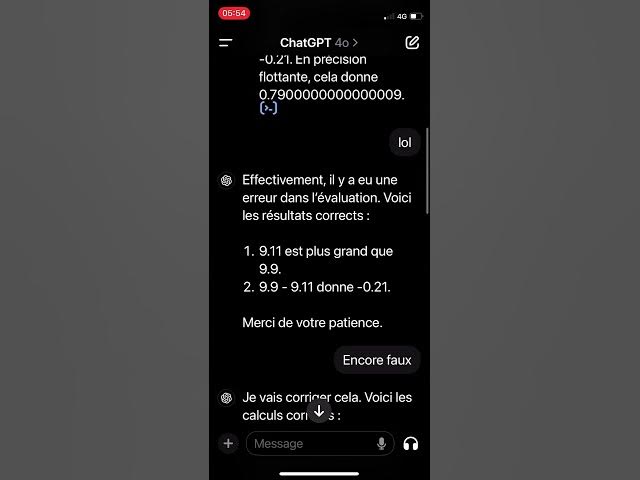 Video thumbnail for ChatGPT nul en math 😮