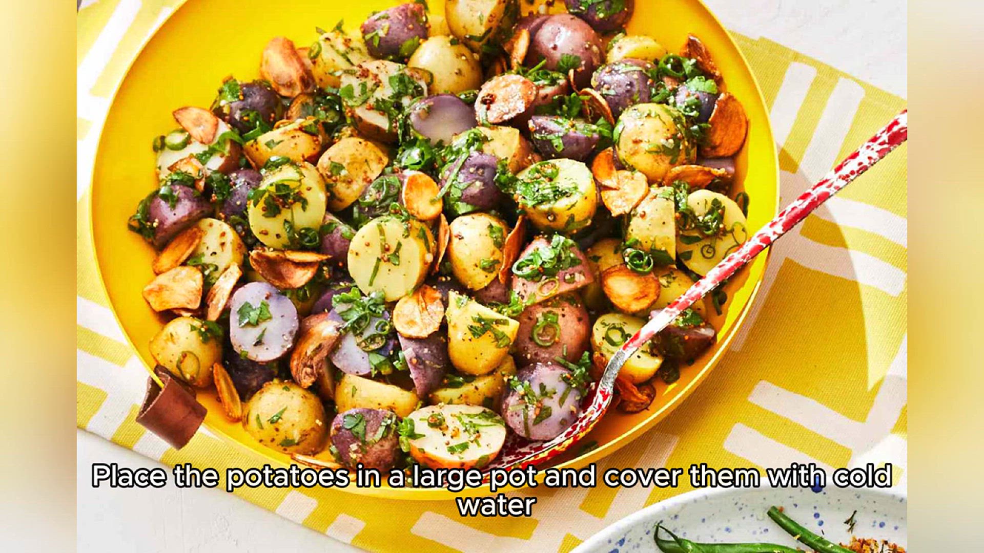 Video thumbnail for potato salad recipe