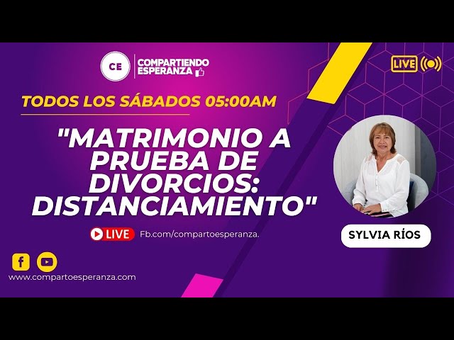 Video thumbnail for ORANDO POR MIS HIJOS: "MATRIMONIO A PRUEBA DE DIVORCIOS D-5 … DISTANCIAMIENTO”