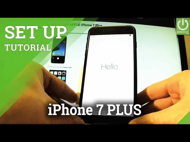 Video thumbnail for How to Set Up APPLE iPhone 7 Plus - iPhone Configuration