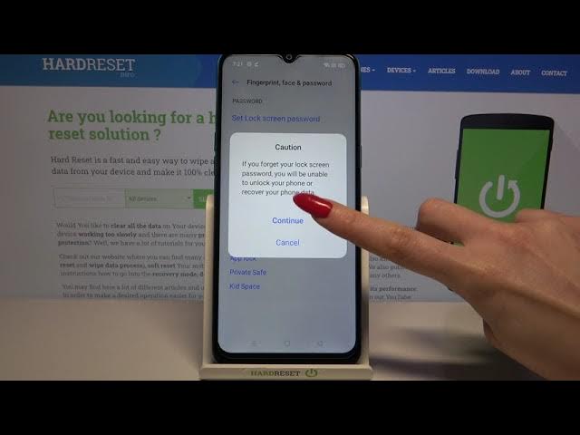 Video thumbnail for REALME C3i and Security Settings - Choose new Method to Unlock Screen