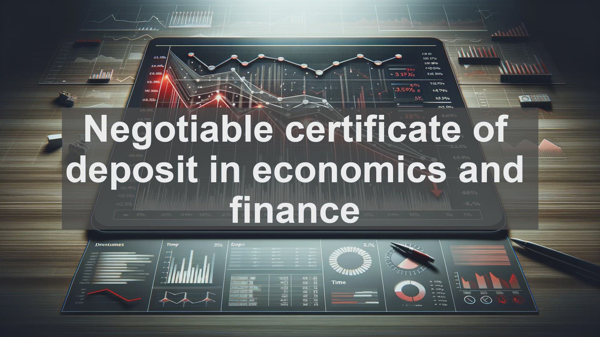 'Video thumbnail for Negotiable certificate of deposit in economics and finance'